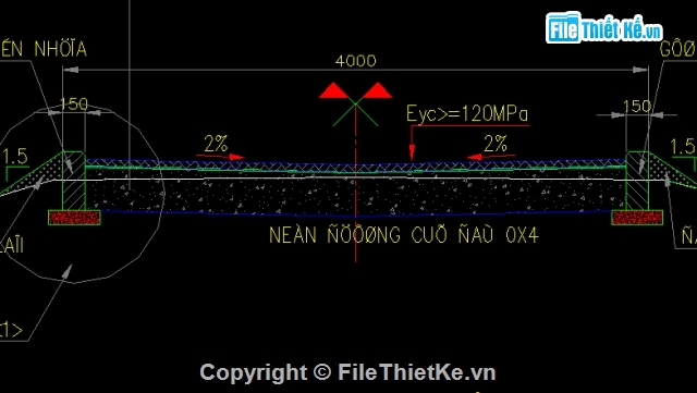 mẫu đường,đường nội thị,đường rộng 4m